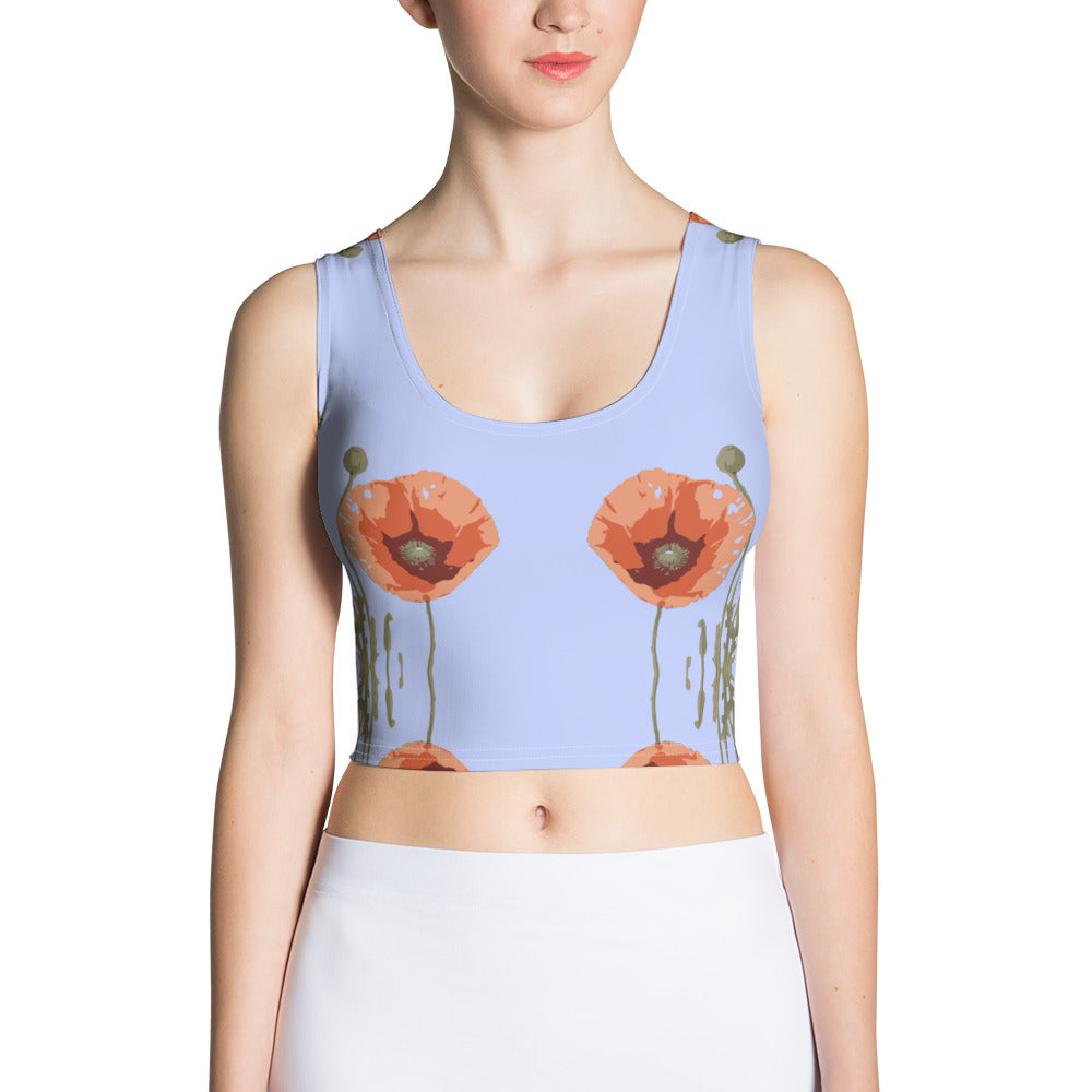Poppin' a Titty Crop Tank