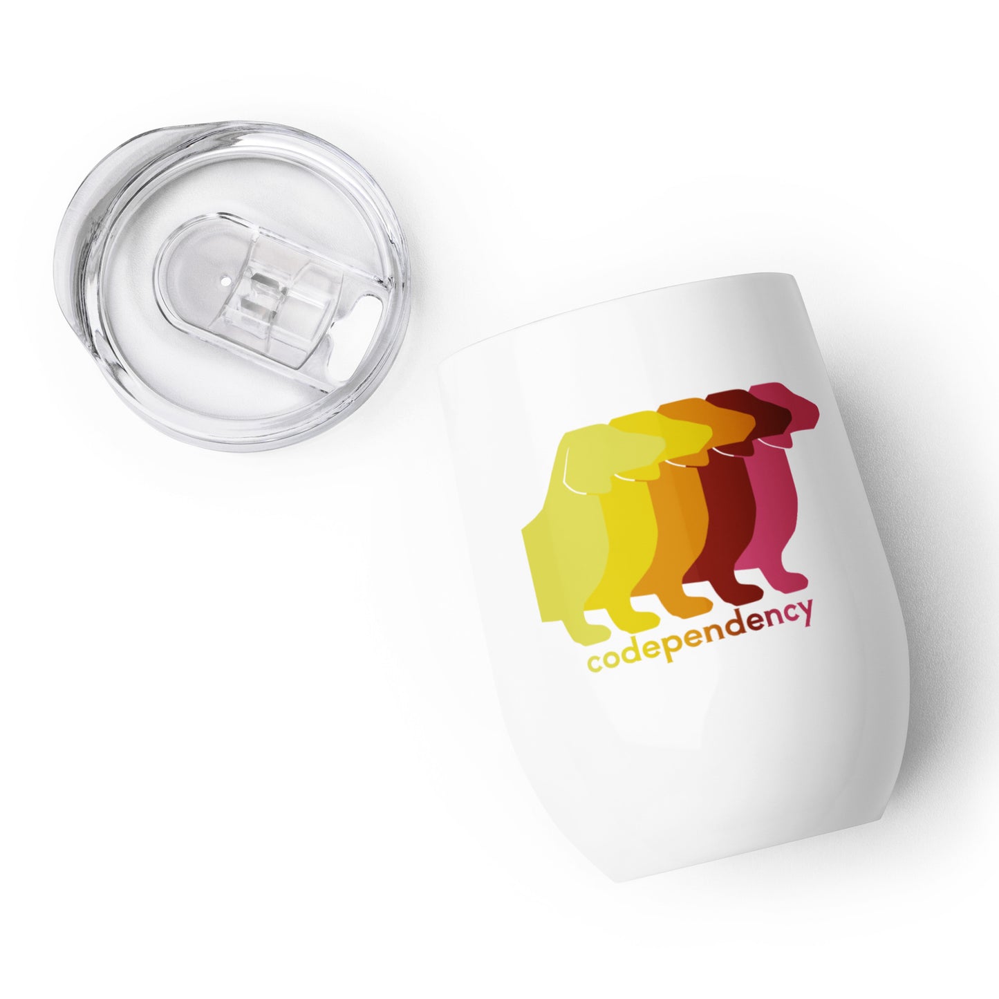 Codependence Wine Tumbler