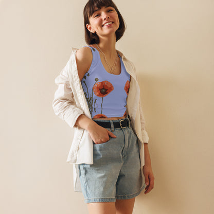 Poppin' a Titty Crop Tank