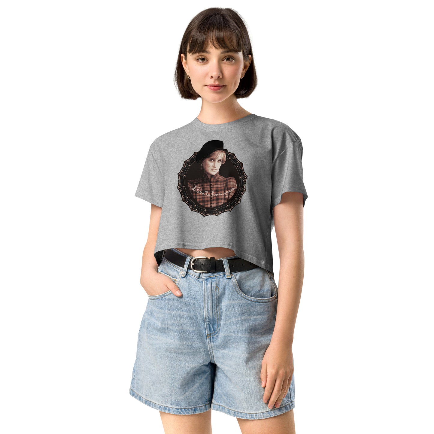 Princess Di Crop Top