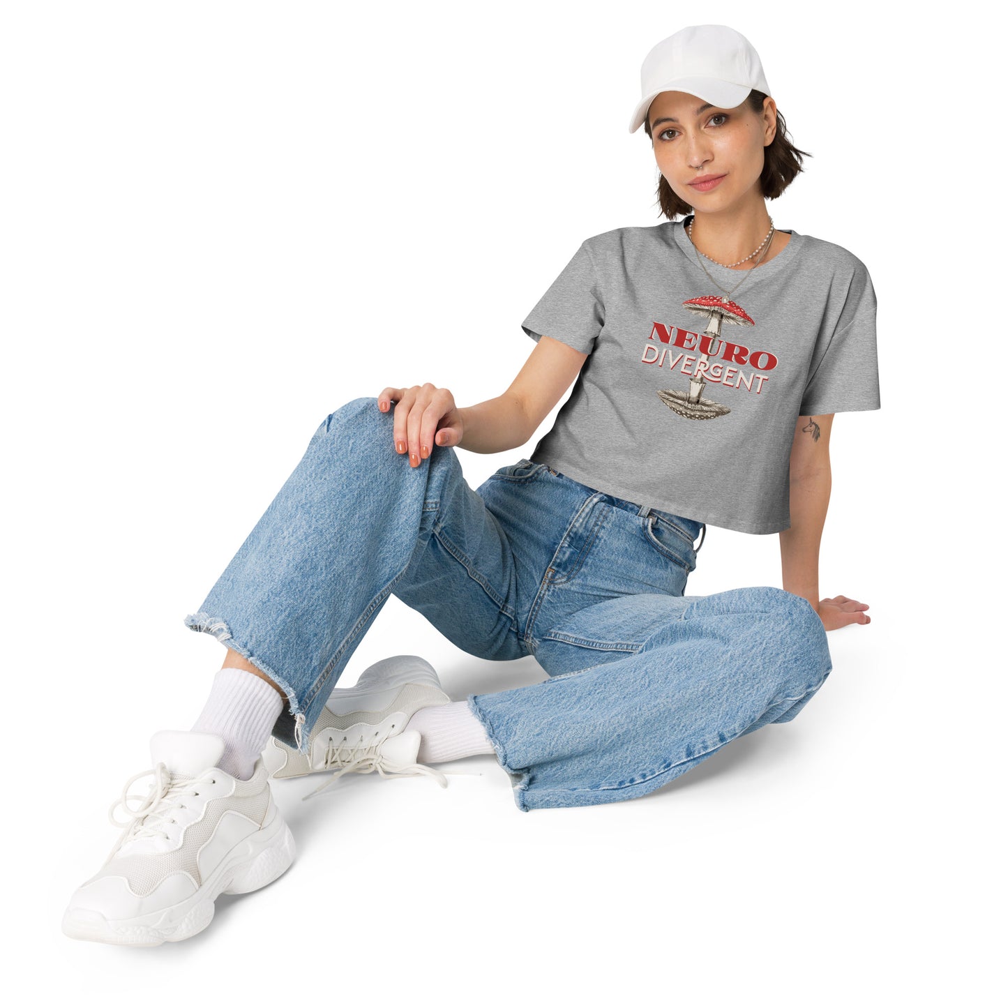 My Mushroom Reality Crop Top