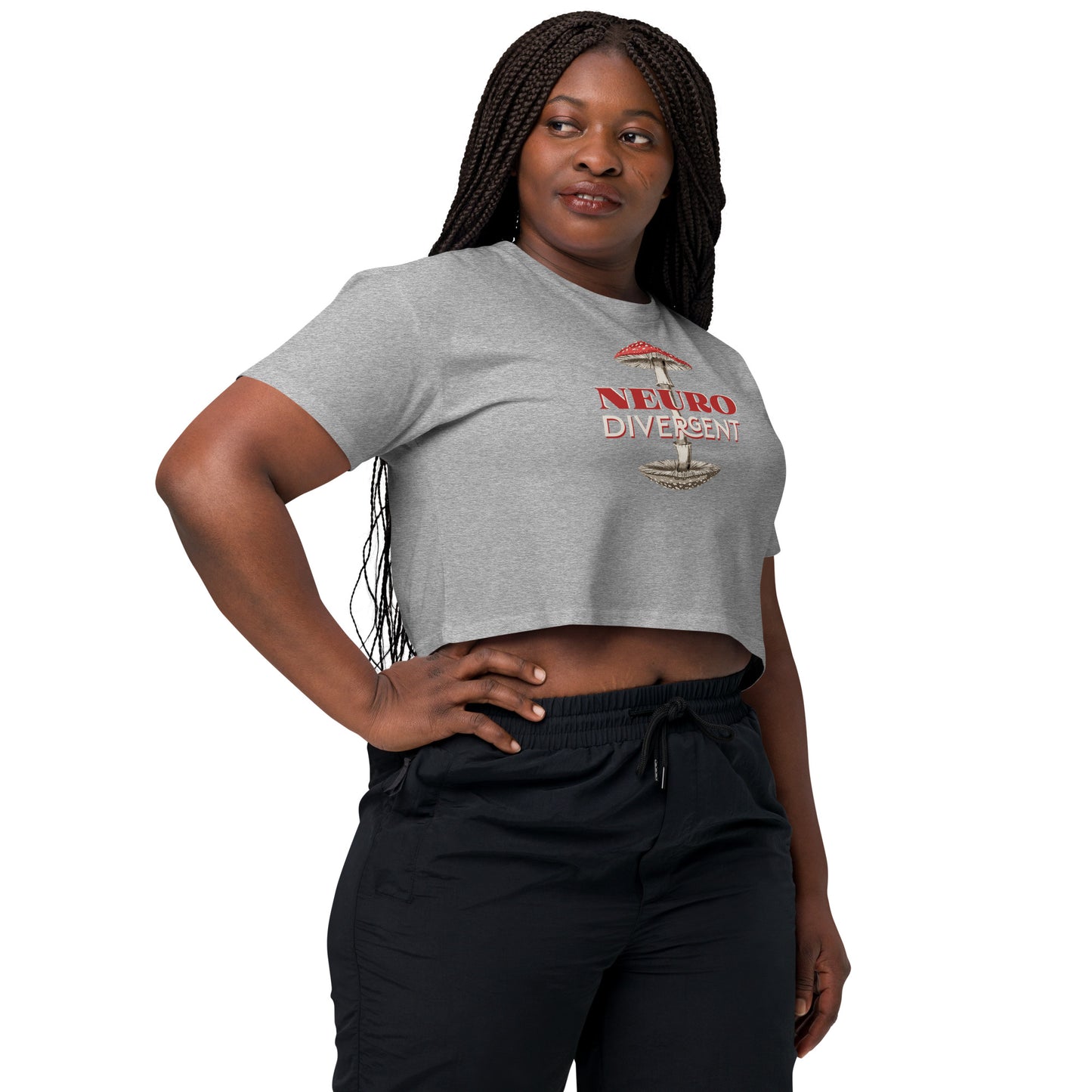 My Mushroom Reality Crop Top