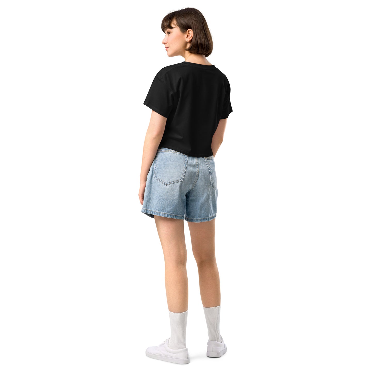 Aliens Exist Crop Top