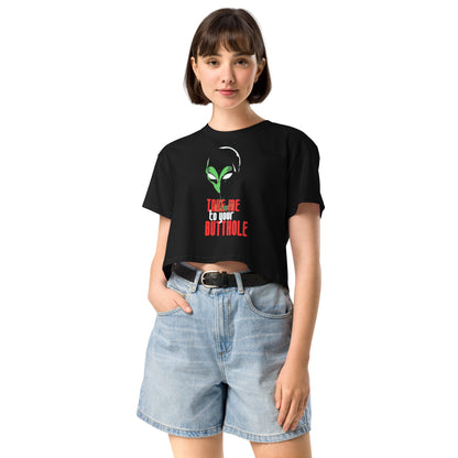 Alien Invasion Crop Top