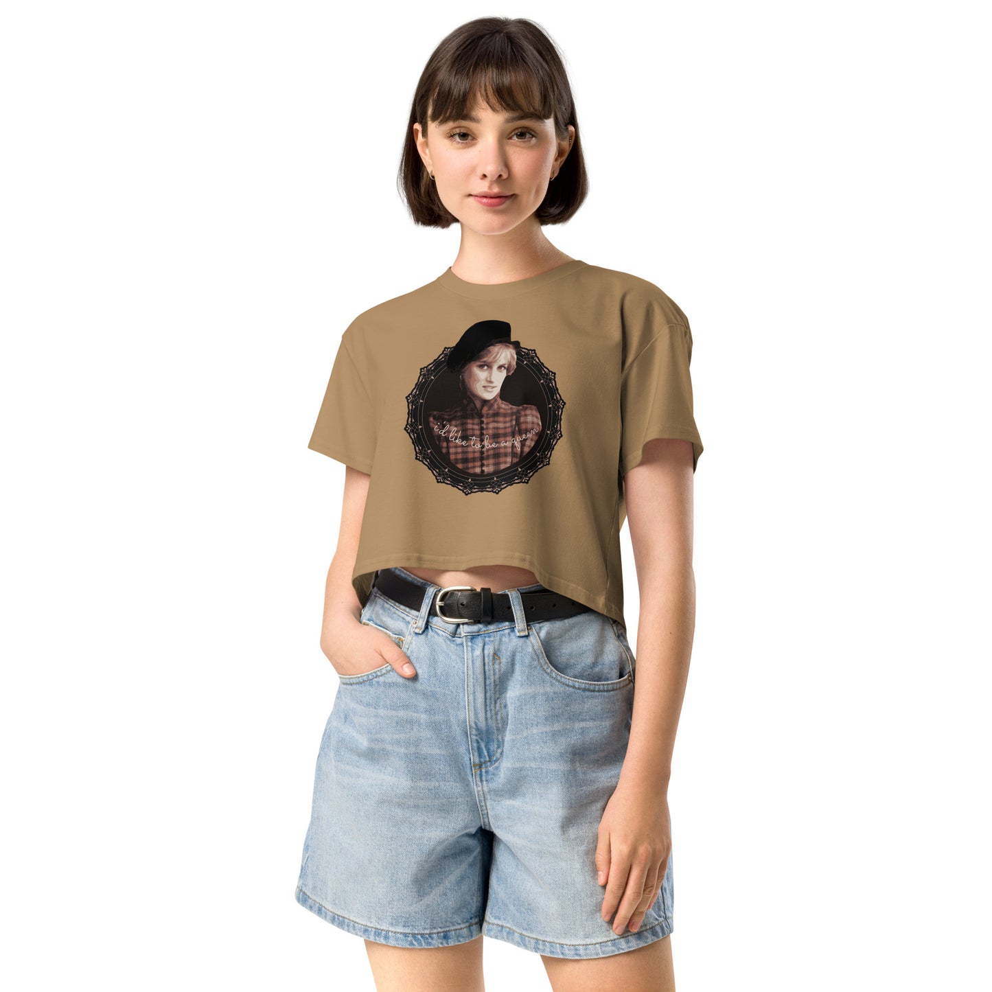 Princess Di Crop Top