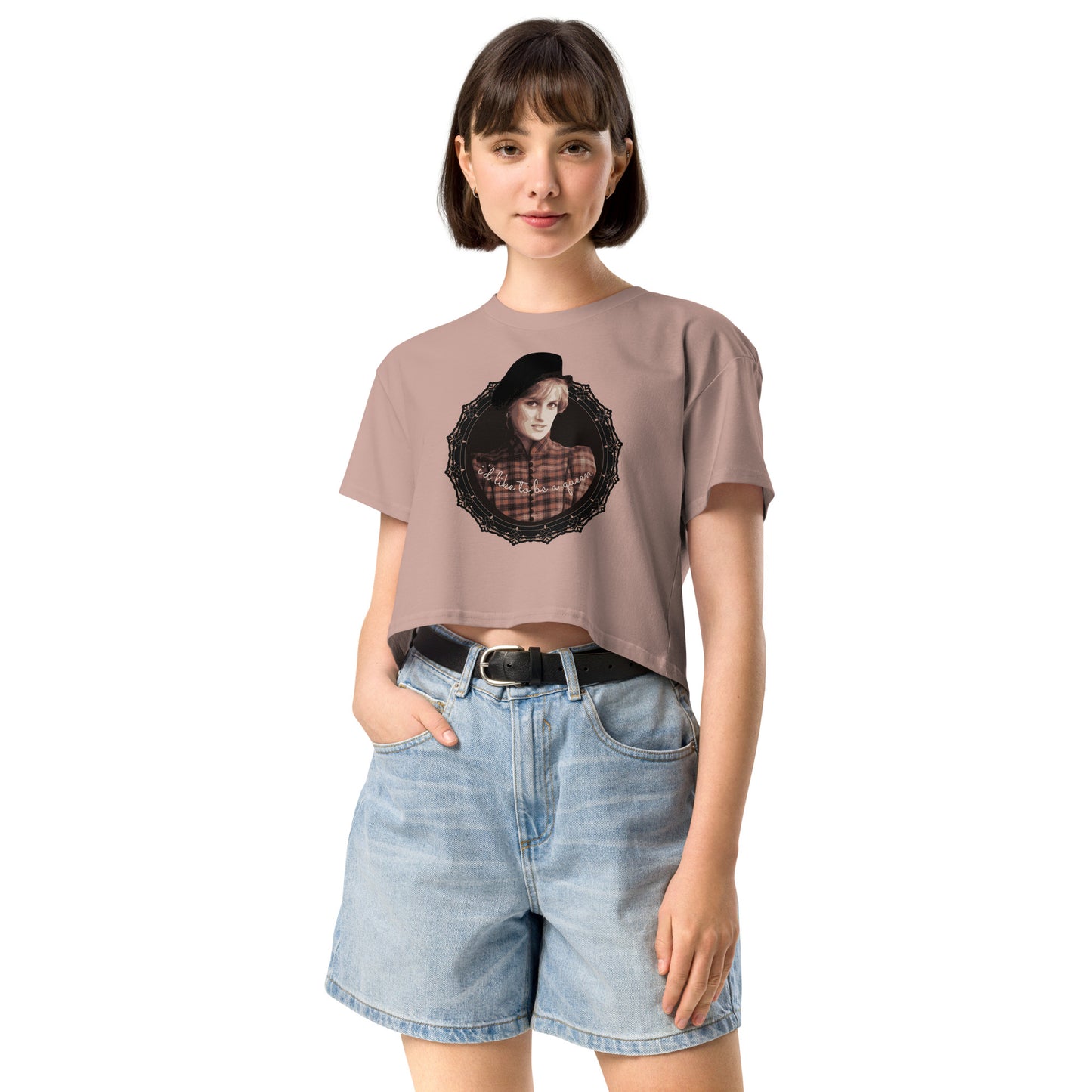 Princess Di Crop Top