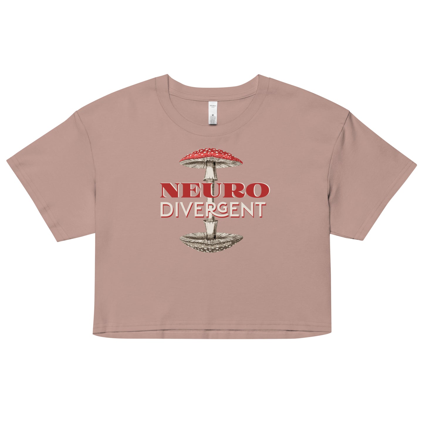 My Mushroom Reality Crop Top