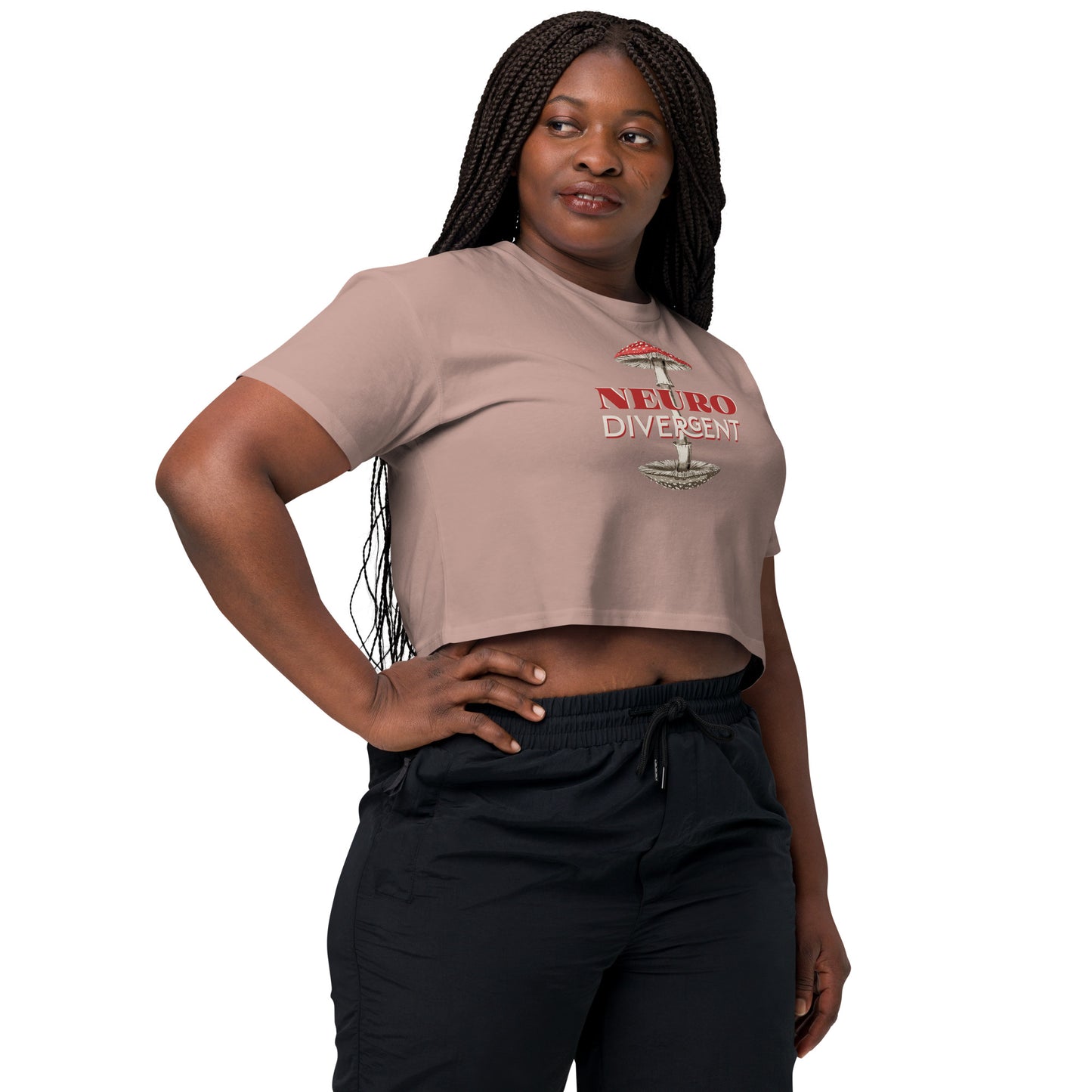 My Mushroom Reality Crop Top