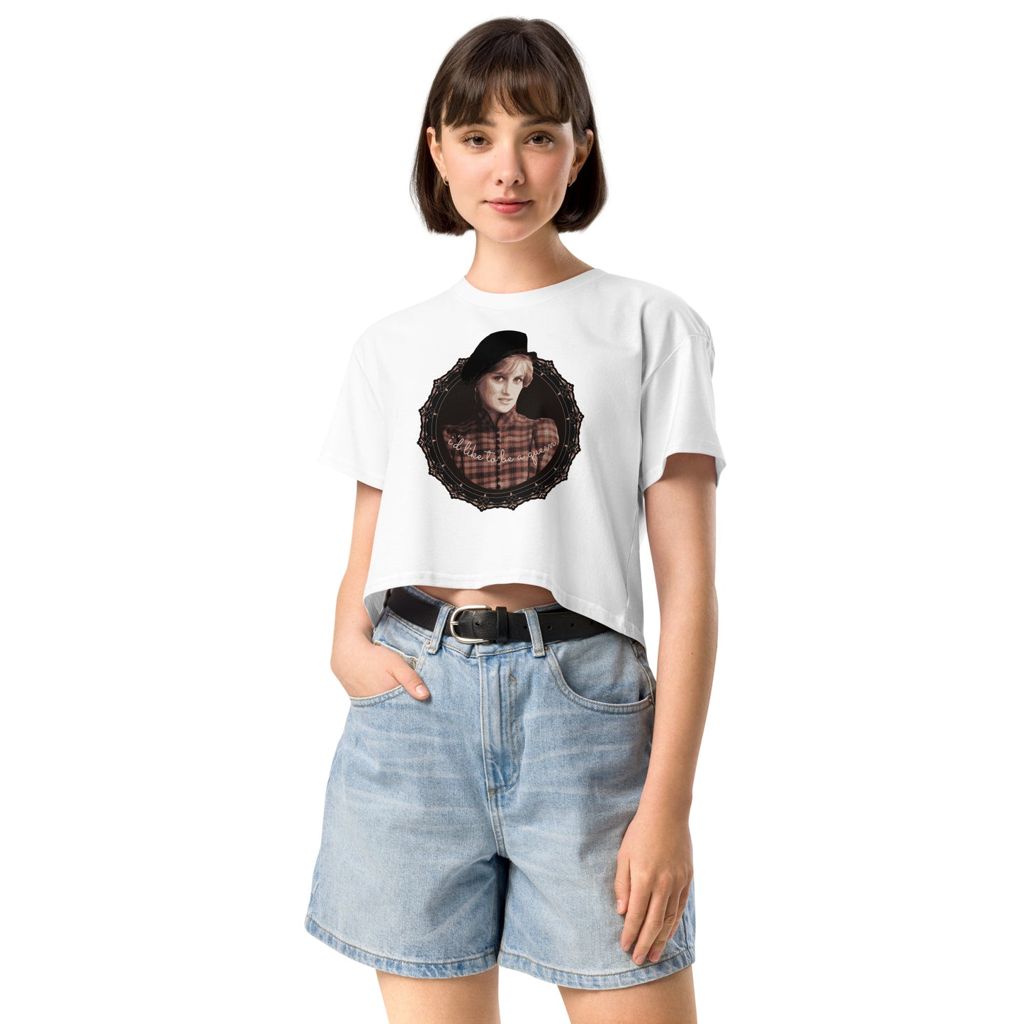 Princess Di Crop Top