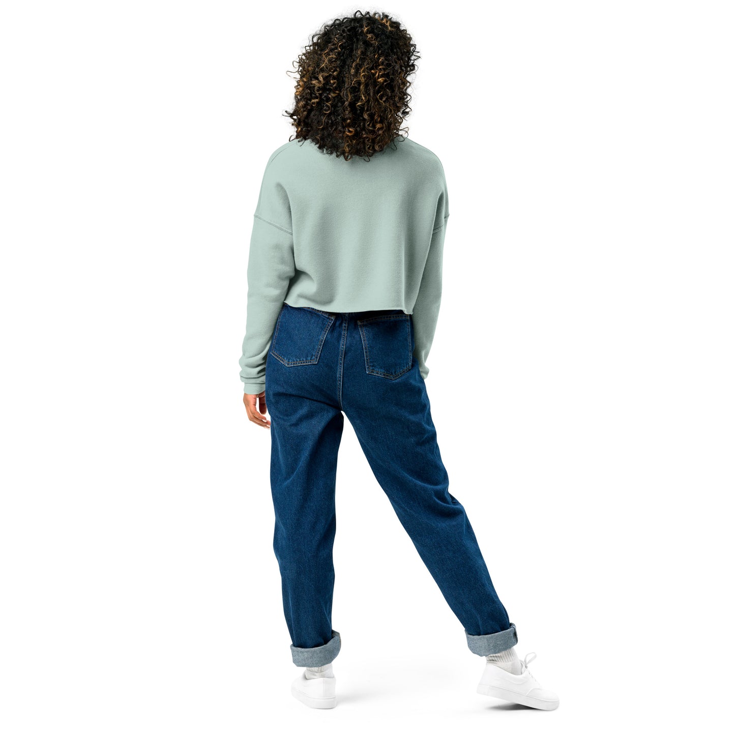 Regularly Bothered Crop Sweatshirt