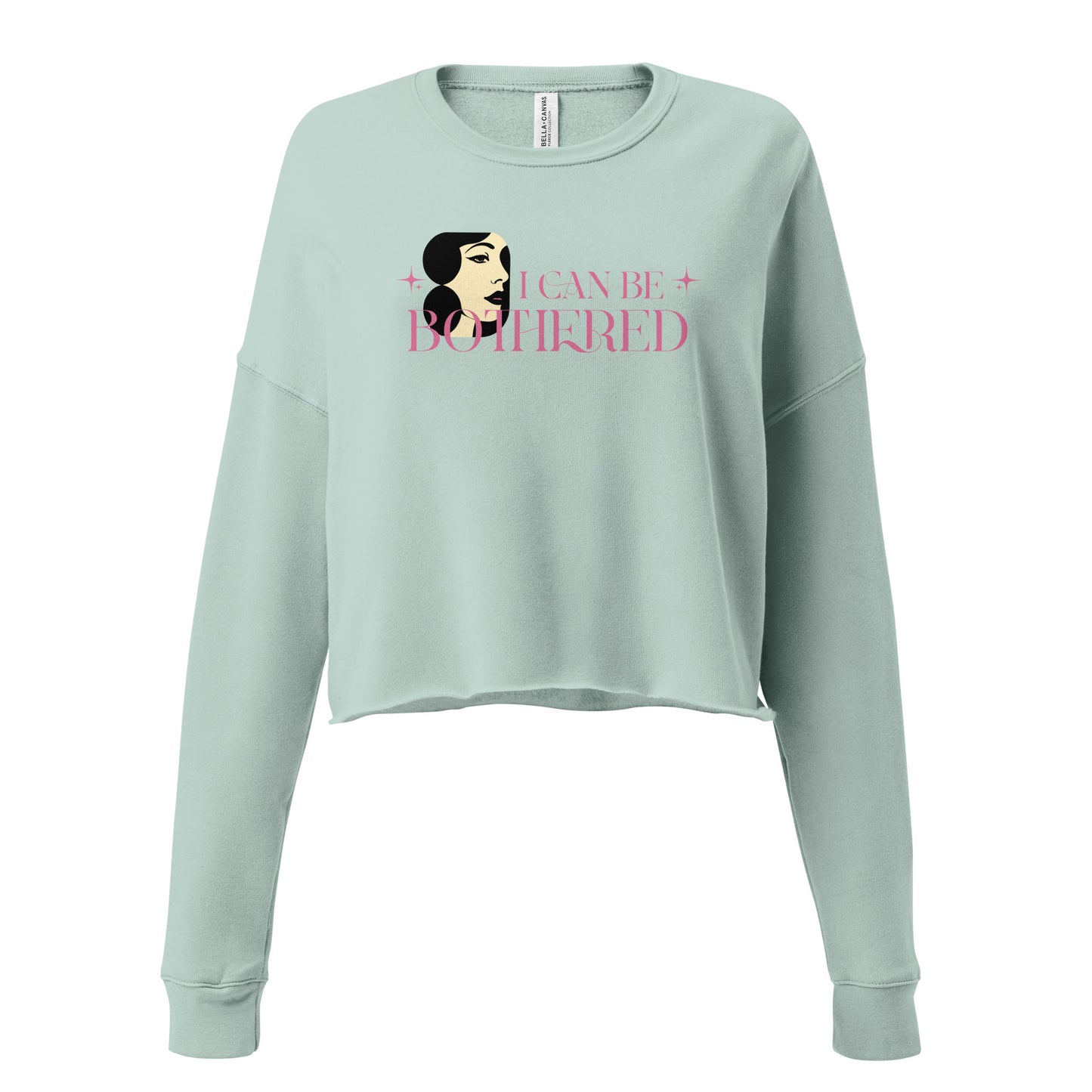 Regularly Bothered Crop Sweatshirt